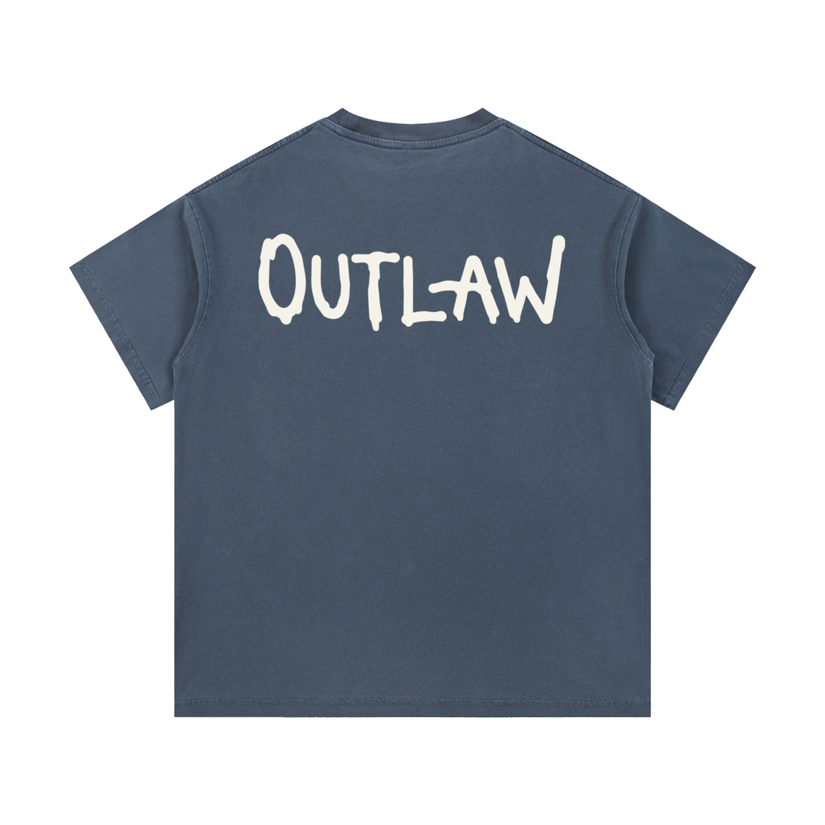 Outlaw Front & Back Tee - Ned Kelly